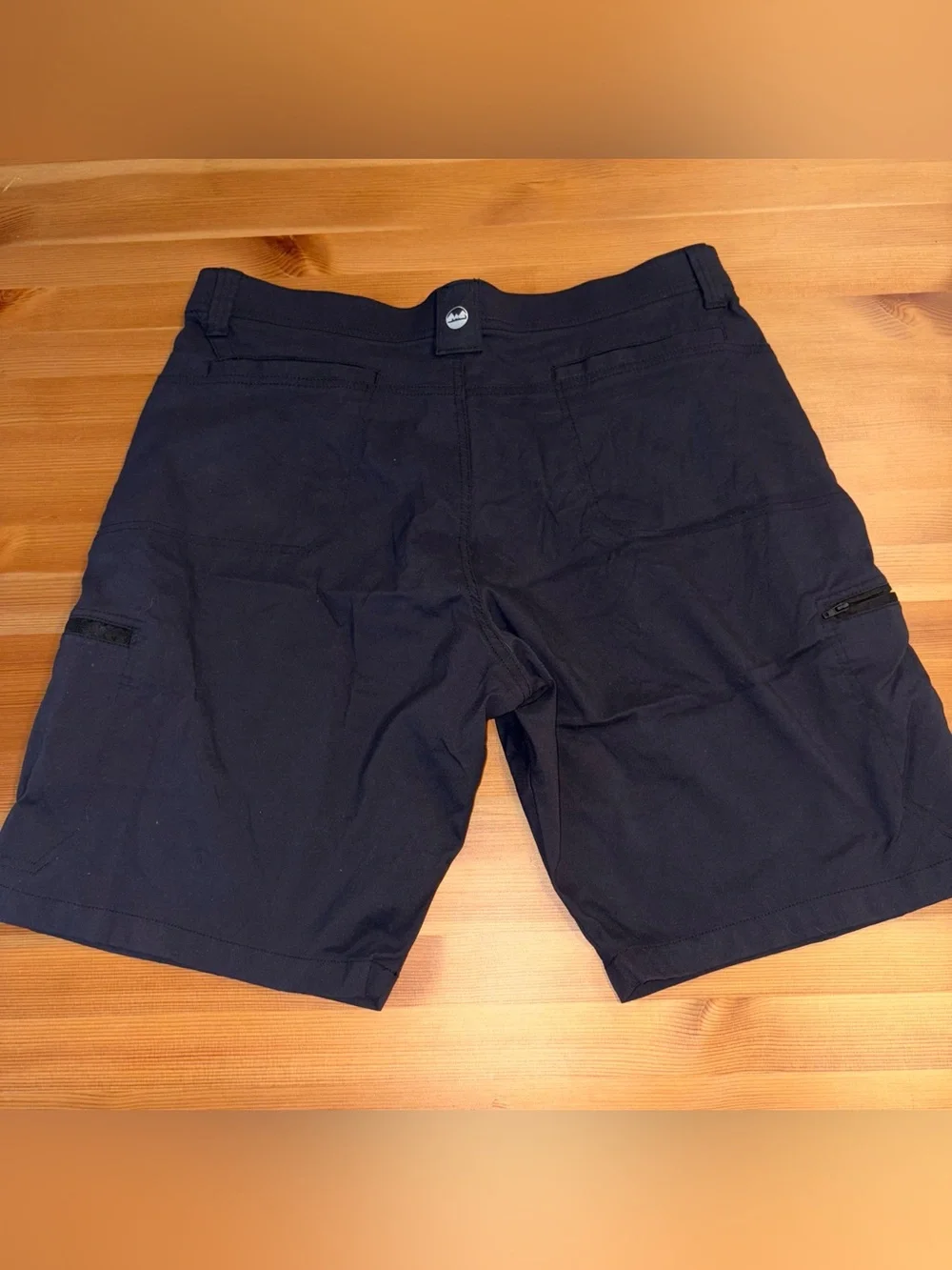 Wrangler Black Shorts 38 Mens Baggy Cargo Performance Gorpcore Hiking Bermuda
